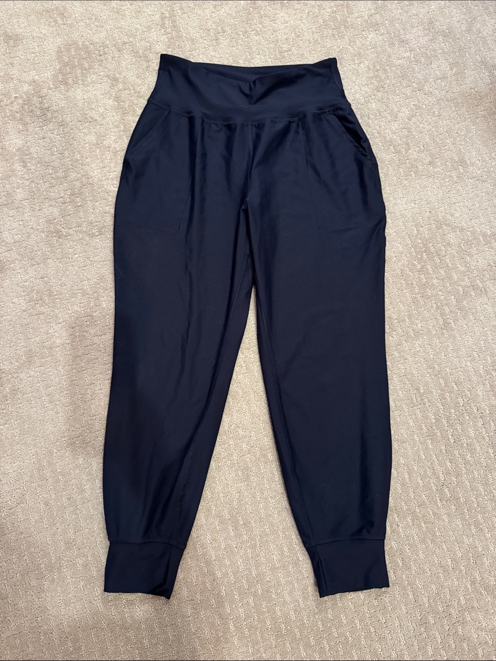 Old Navy Active Powersoft Navy blue Womens high waist Joggers - New!